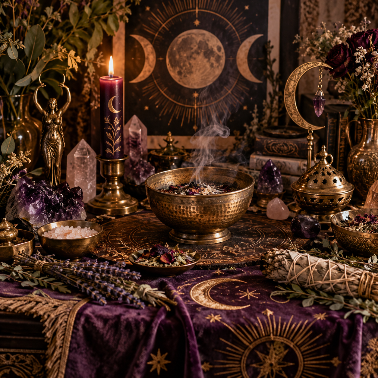 Cómo Crear un Altar/Ritual Completo