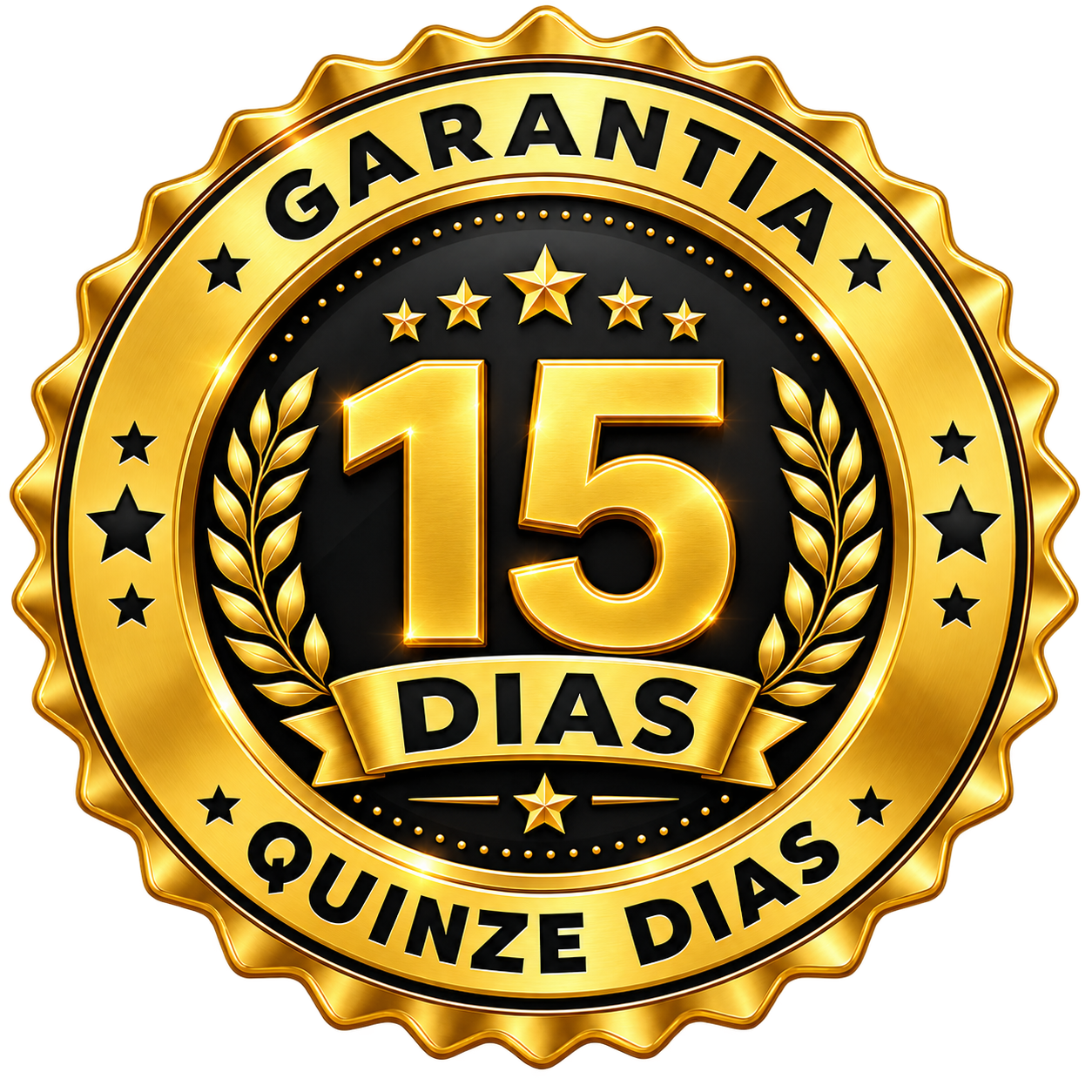 Sello de garantía de 15 días
